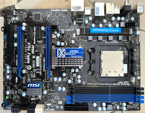 Carte mère msi 870a - msi, fuzion